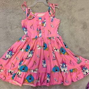 Eleanor Rose Cinderella Castle Dress size 5-6